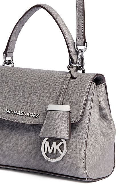 michael kors crossbody leather|michael kors crossbody gray.